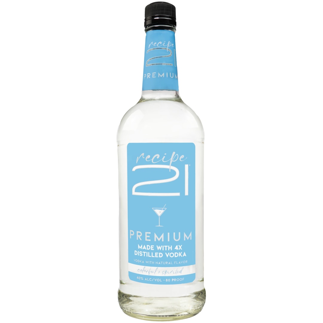 Recipe 21 Vodka 1l 80 Proof