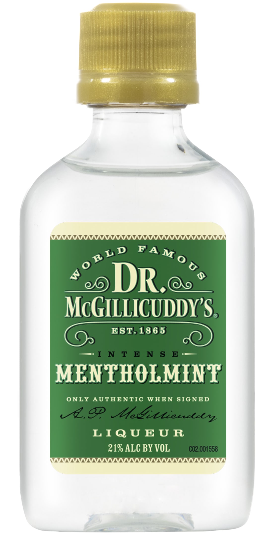 Dr. McGillicuddy's Mentholmint Liqueur 50ml 42 Proof