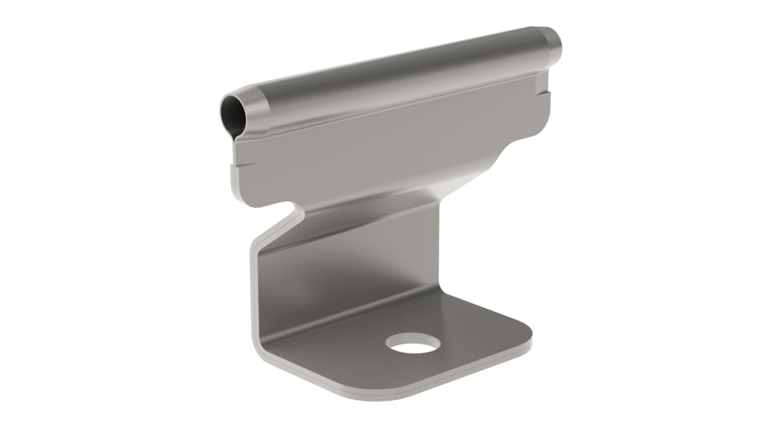 3M™ DBI-SALA® Permanent Horizontal Lifeline Intermediate Bracket, Stainless Steel, 8 mm, 7241412