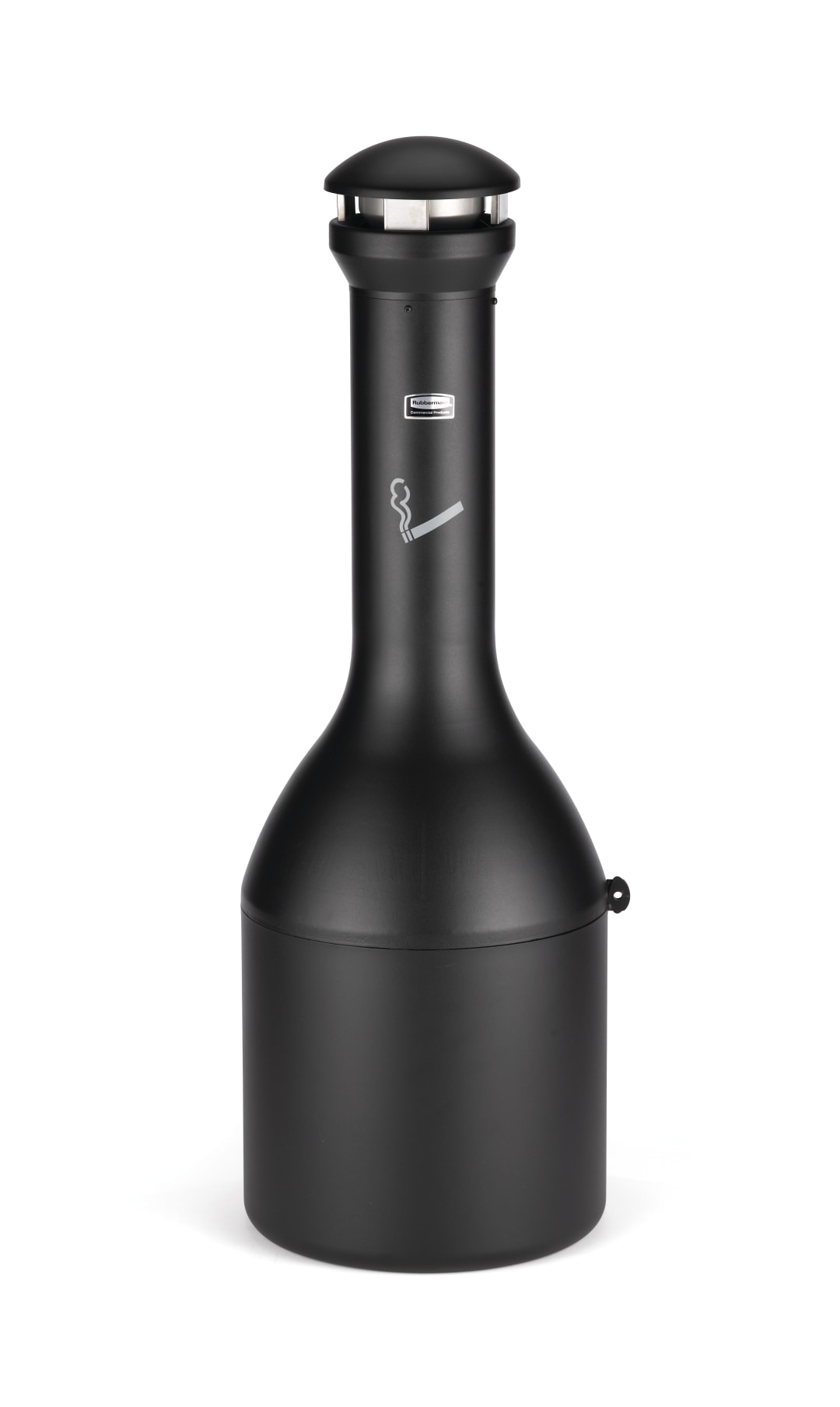 Rubbermaid Commercial Products Infinity™ Traditional Smoking Receptacle, Black