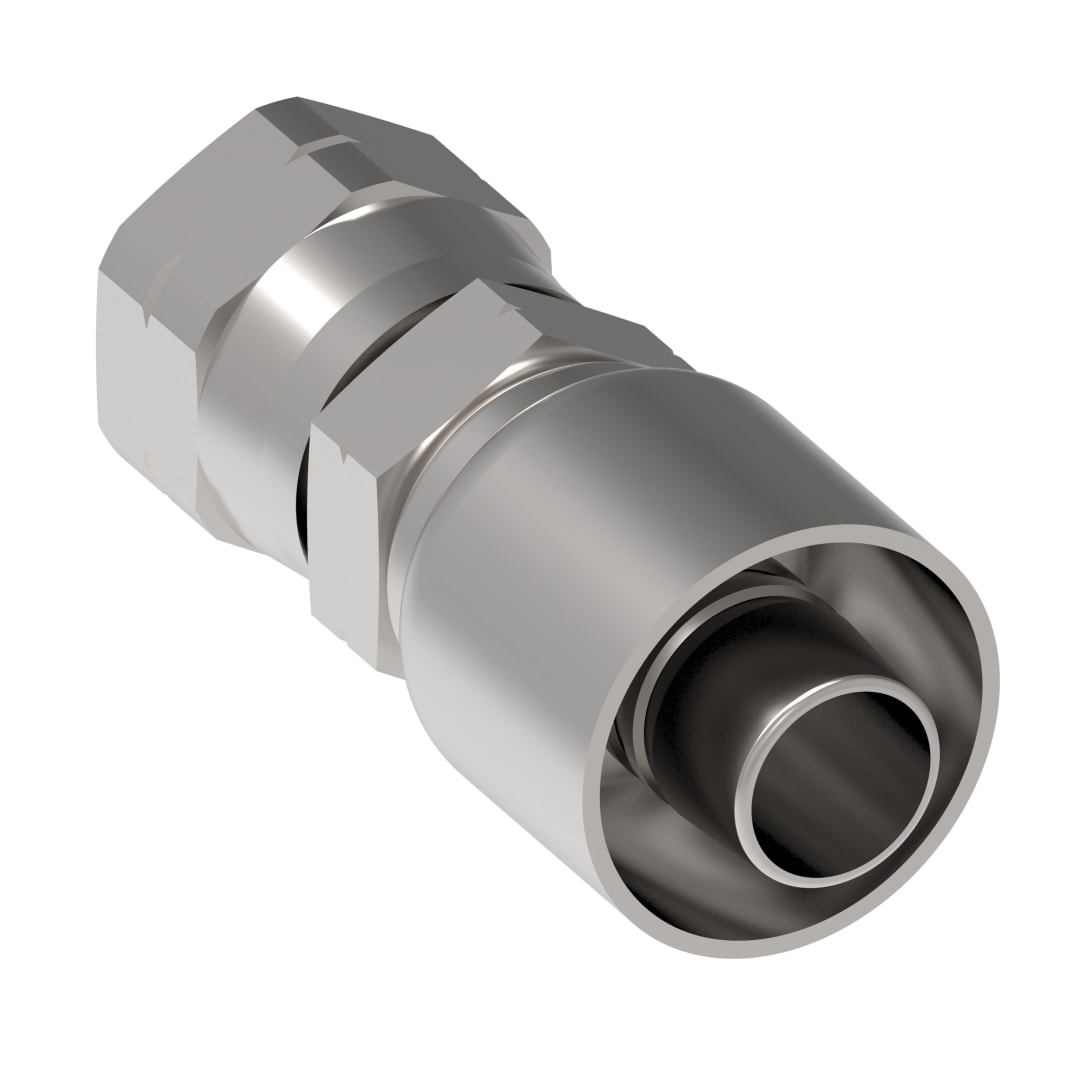 Aeroquip 3/8 Female Sae Swivel X 3/8 Otc Hose Fitting