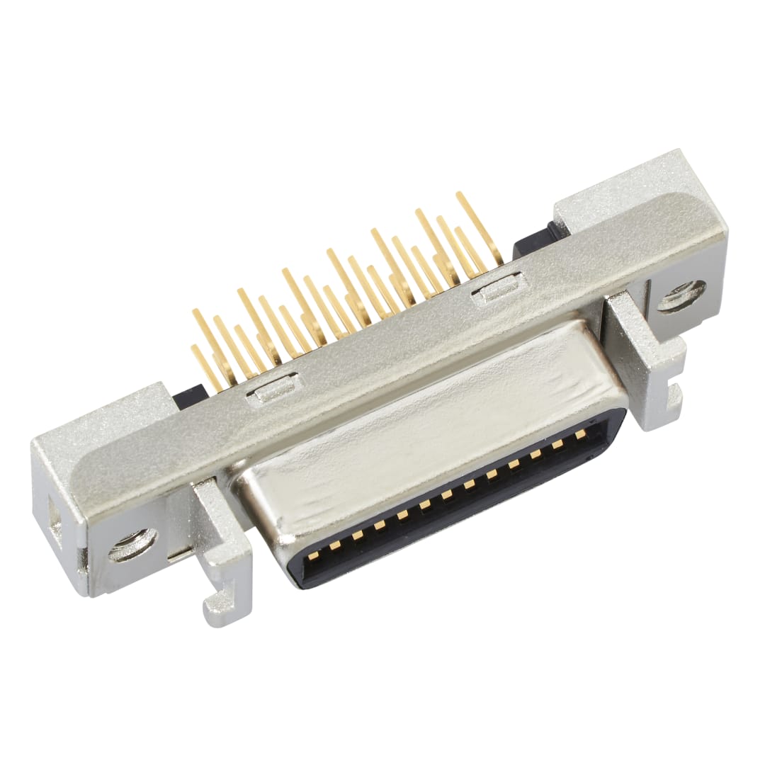 3M™ 10226-6212 PL, Buchsenstecker für die Leiterplattenmontage MDR, 180° gerade, 26-pol, 102 Serie, 1,27 mm, 0,20 µm Au