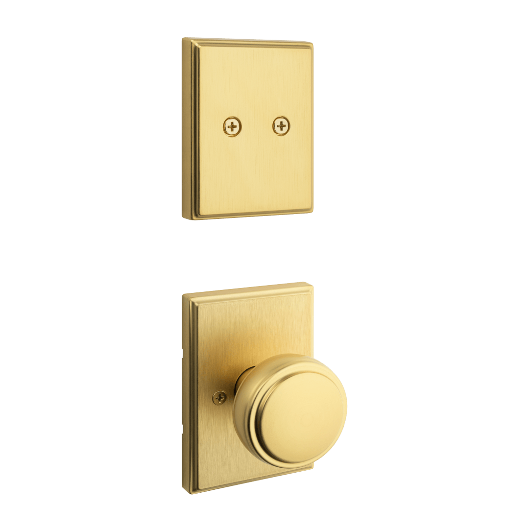 973 Dummy Interior Pack w/ Sora Knob in Satin Brass