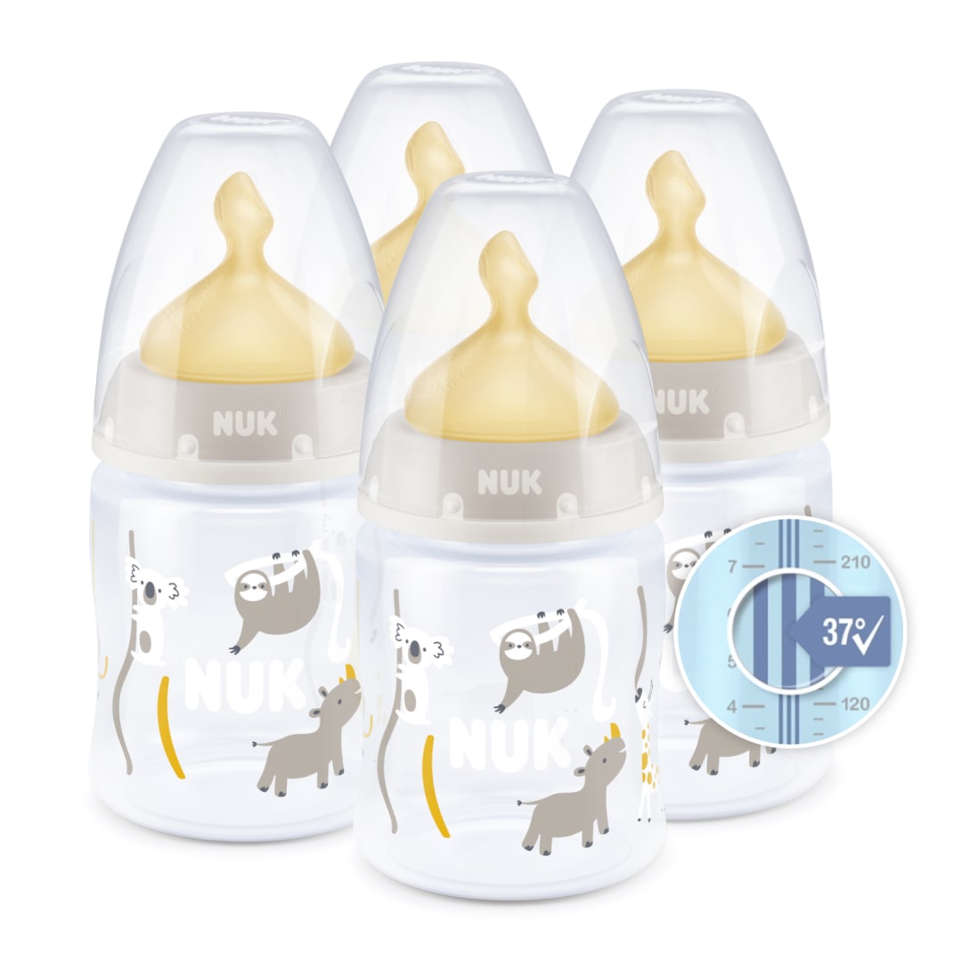 NUK FC+ PP TC 150ML LA1M UK NEUTR22 4PCK