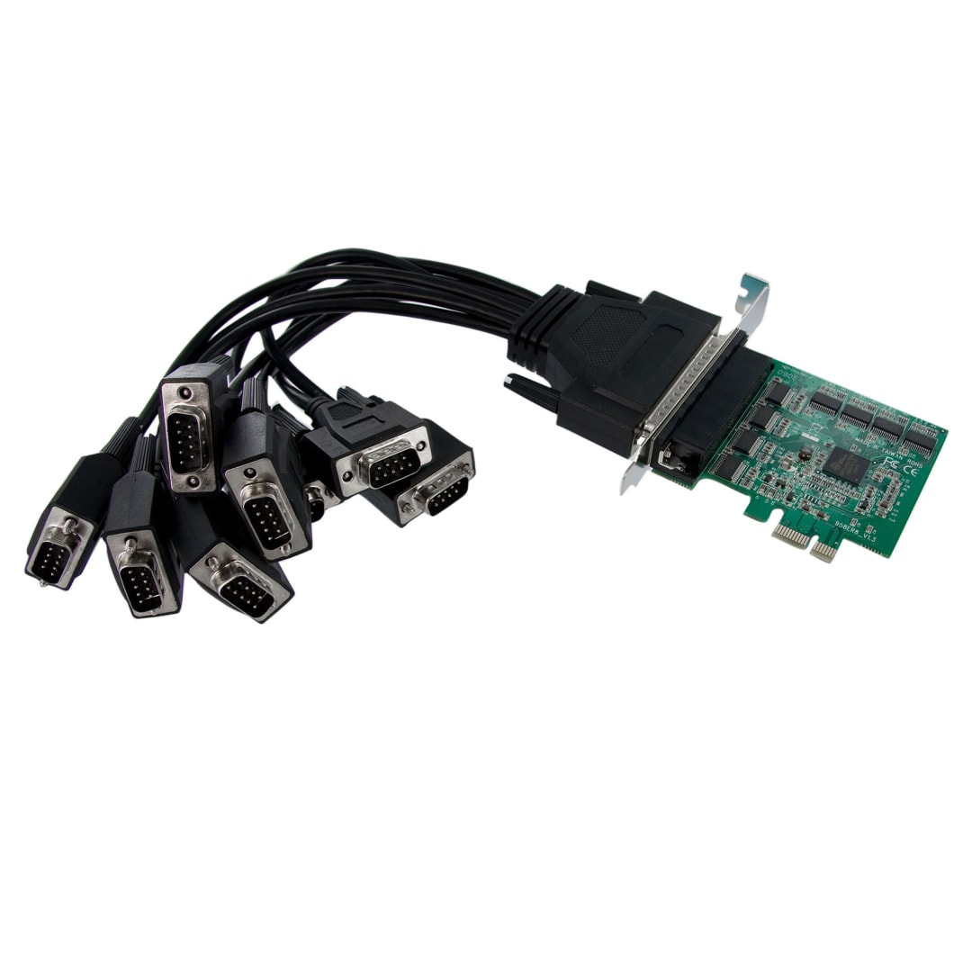 8 Port 16C950 PCI-Express Serial Card