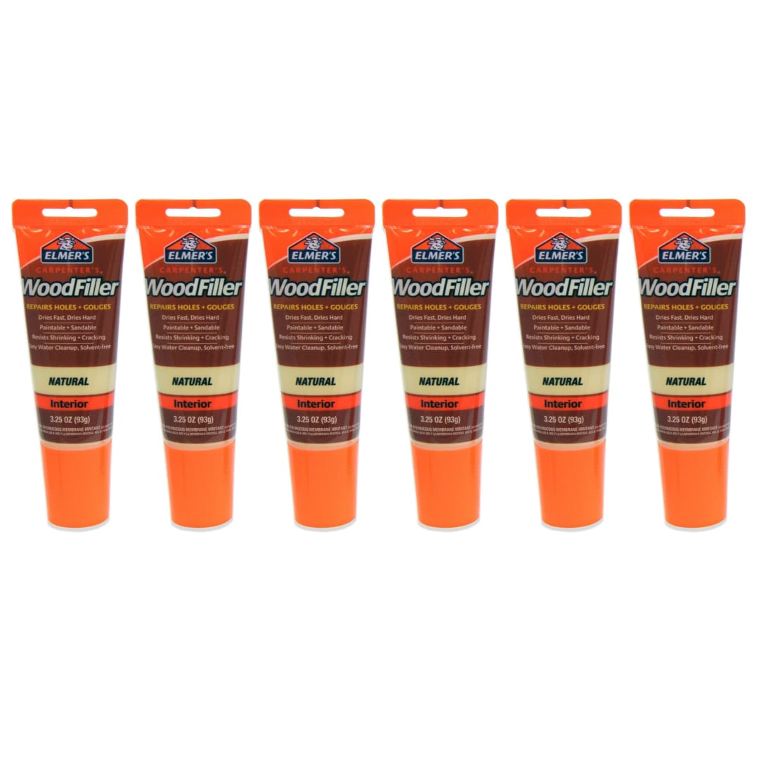 Elmer's Carpenter's Wood Filler, Natural, 3.25-Ounce