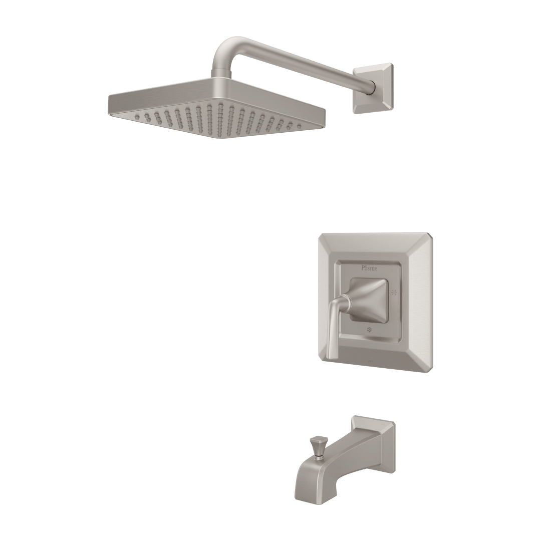 Park Avenue 1-Handle Tub & Shower Trim in Brushed Nickel