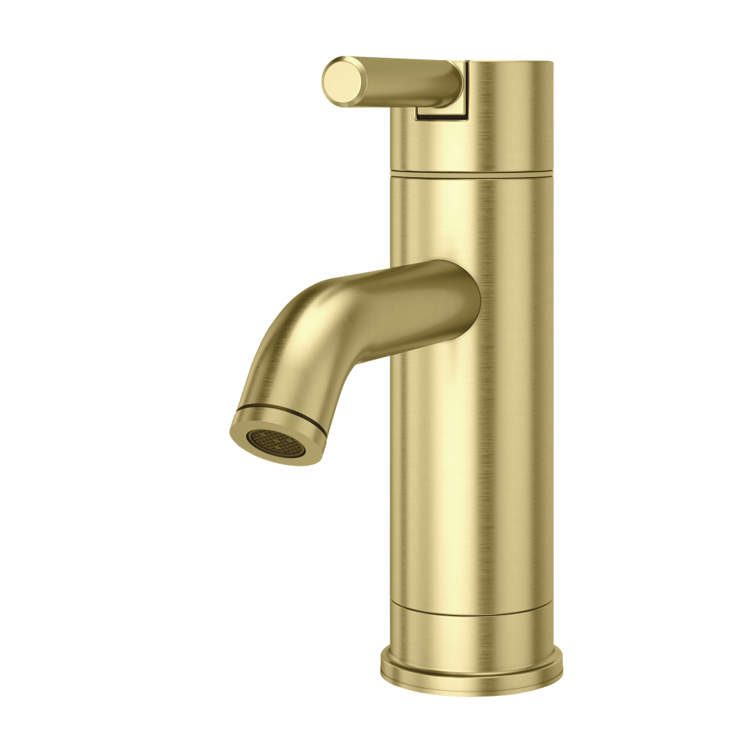 Contempra Single Control 4" Centerset Bathroom Faucet in Brushed Gold