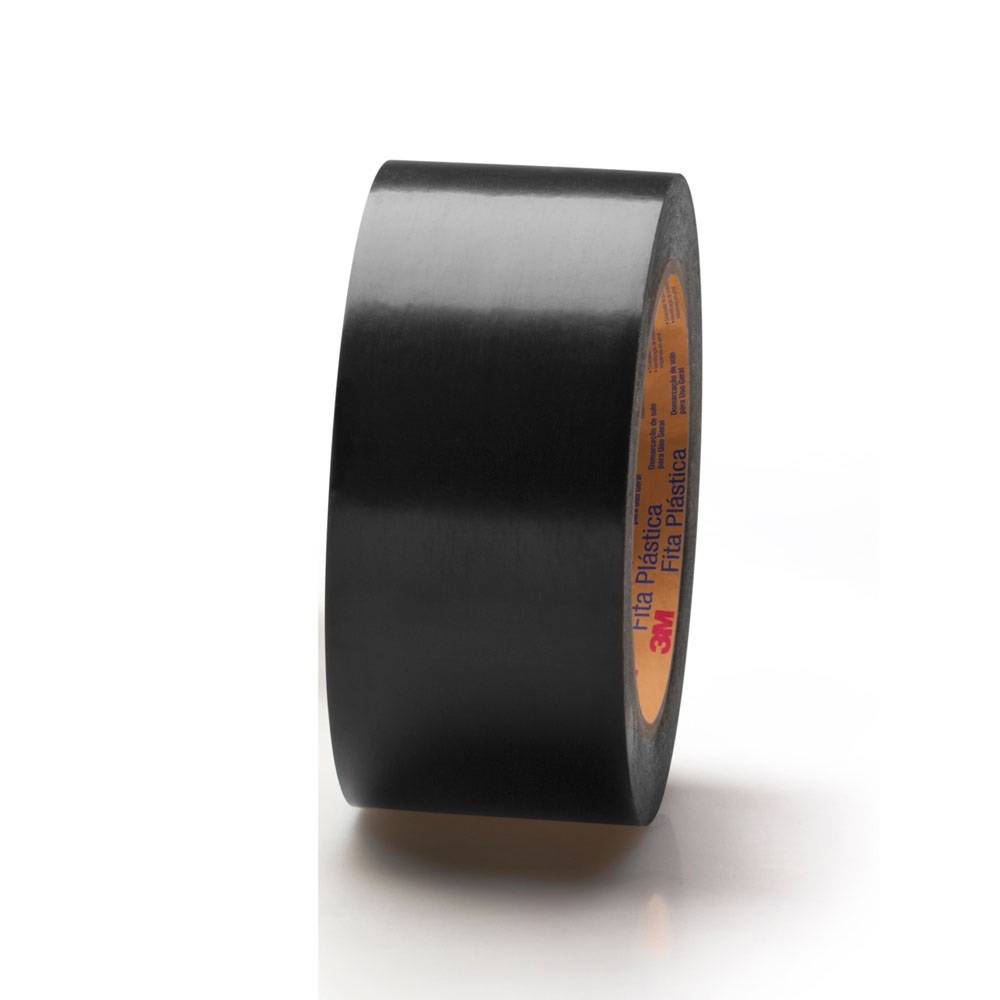 Fita de Demarcação 3M™ 471 – Preta, 50 mm x 30 m