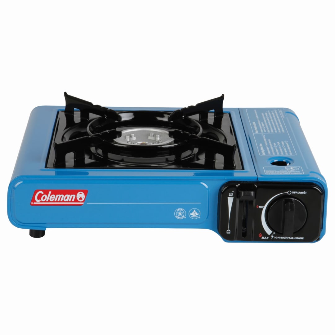 Coleman® Tabletop Butane Gas Camping Stove, 1 Burner, Blue