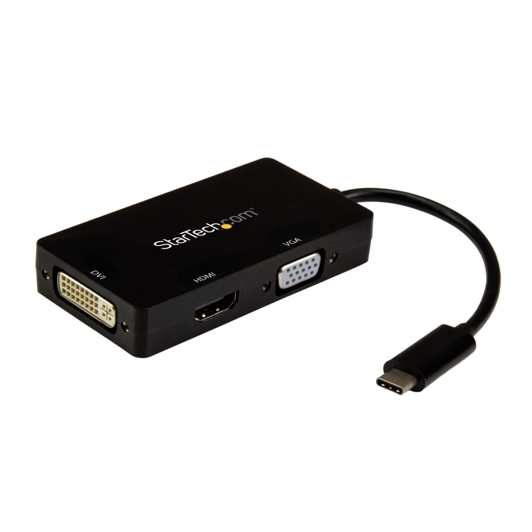 USB-C™ to VGA, HDMI® or DVI