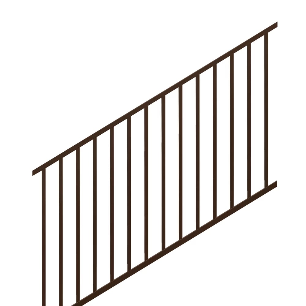 6-ft x 42-in Trex® Select™ Aluminum Railing Stair Panel in Burnished Bronze