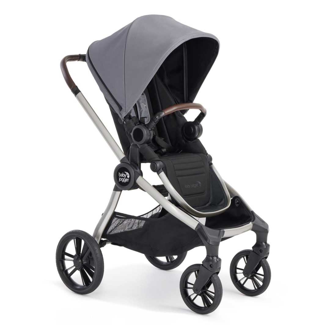 Baby Jogger® City Sights Compact Reversible Stroller | Foldable, Lightweight Pushchair | Belly Bar Included | Dark Slate