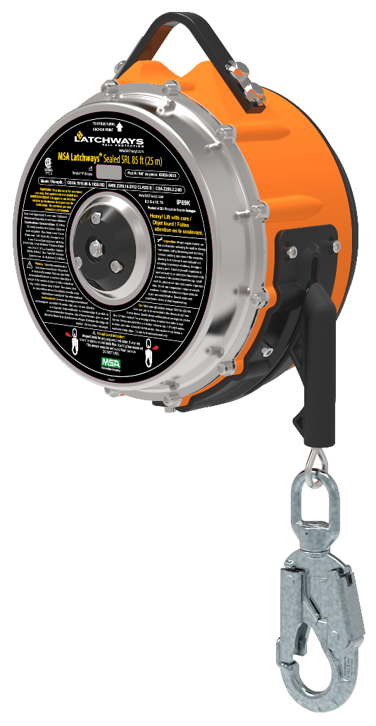 Latchways Sealed Self-Retracting Lanyards