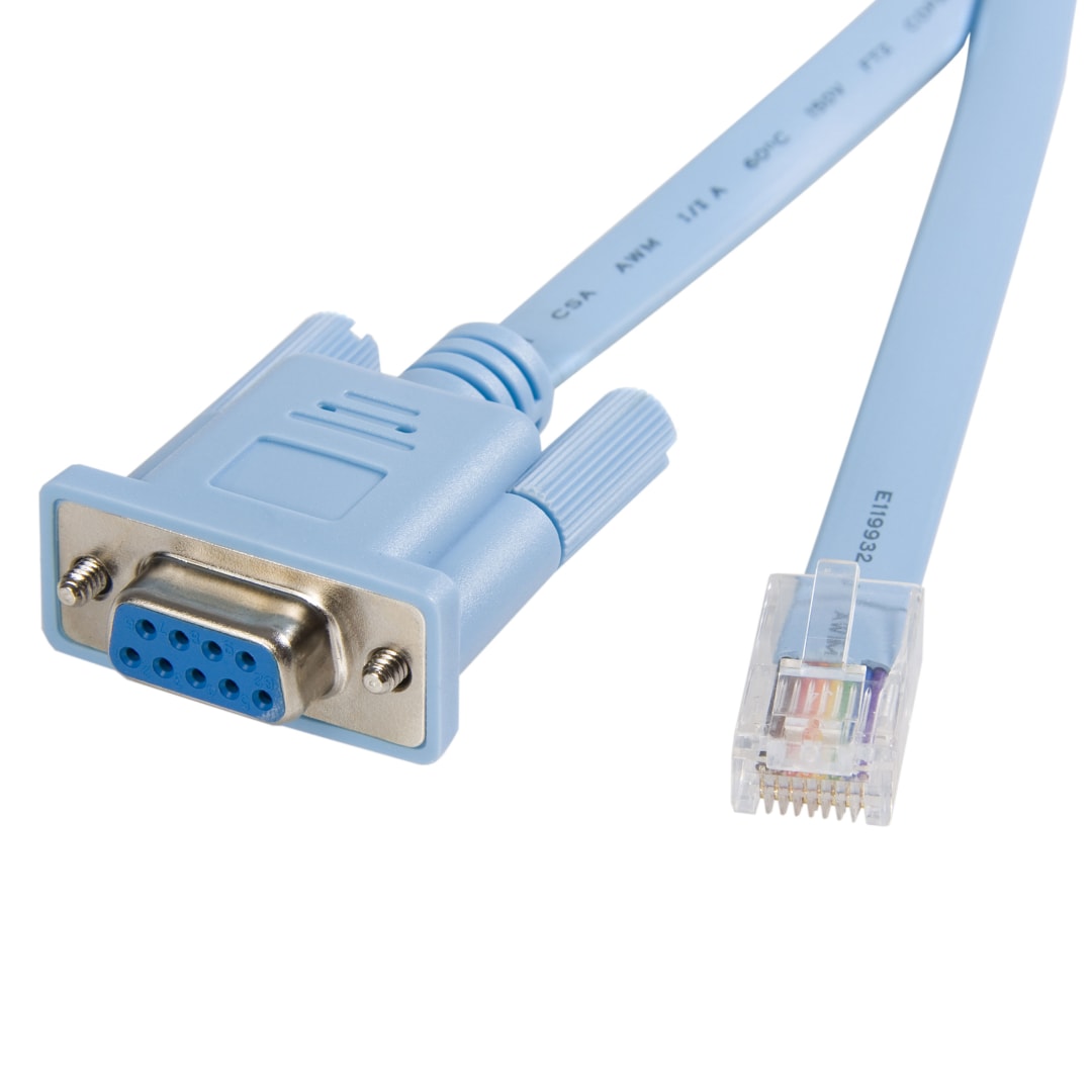 RJ45 to DB9 Cisco Router Cable - M/F