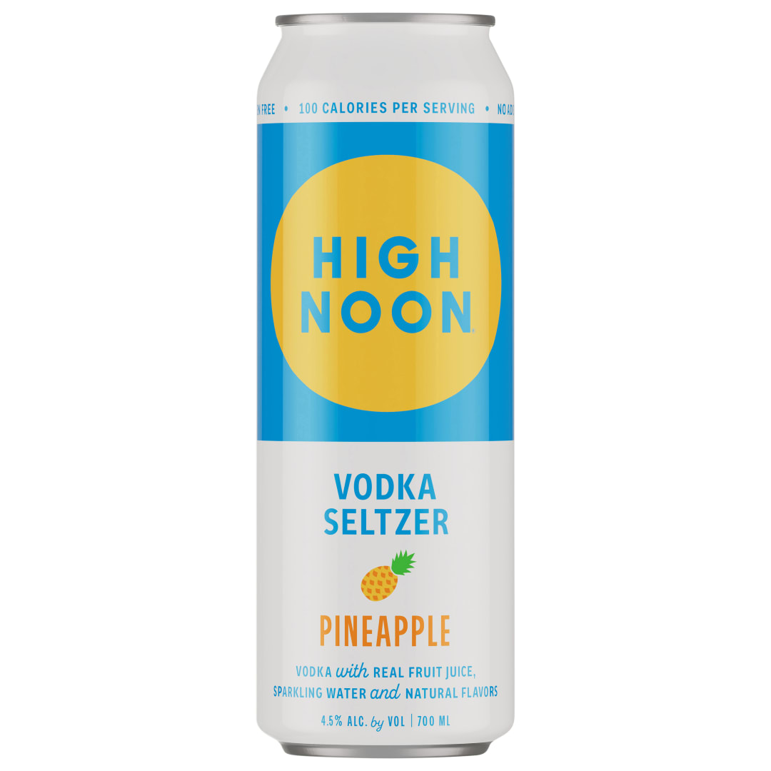 High Noon Pineapple Vodka Hard Seltzer 700ml Can