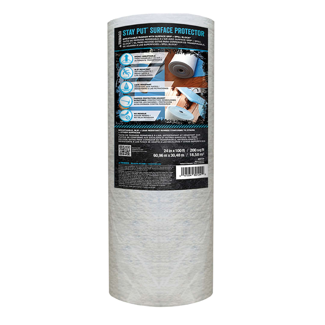 Stay Put® Surface Protector, 24"x100'