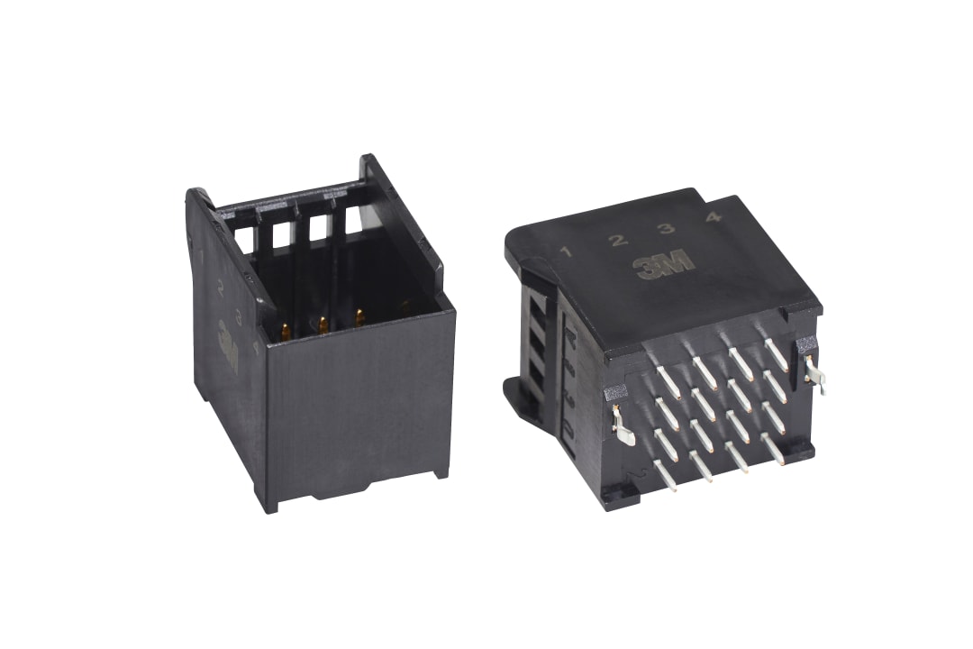 3M™ Mini Stack-Steckverbinder für die Leiterplattenmontage Serie 3S6, 3S616-62S4-B00 PP