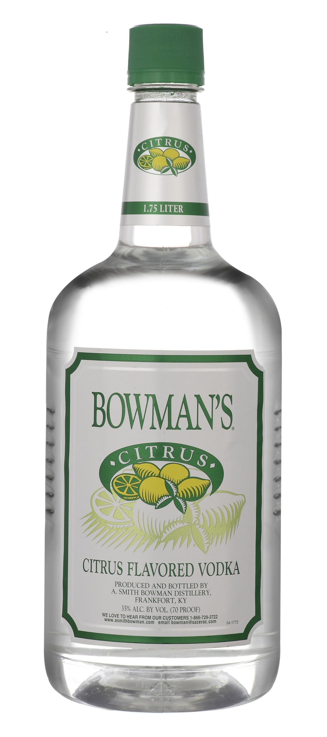 Bowman's Citrus Vodka 1.75l 70 Proof