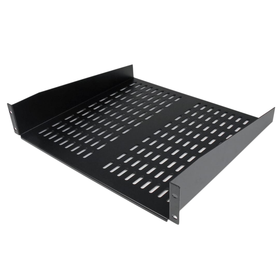 2U Universal Vented Server Rack Shelf