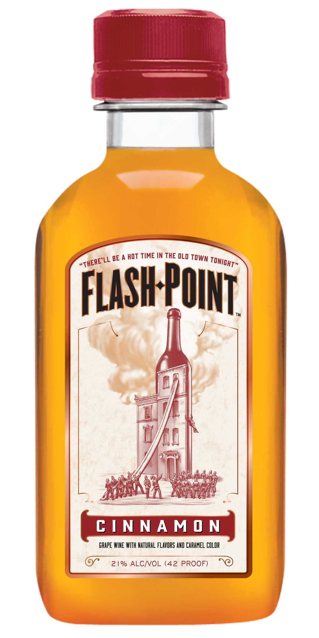 Flash Point Cinnamon Grape Wine 100ml 42 Proof