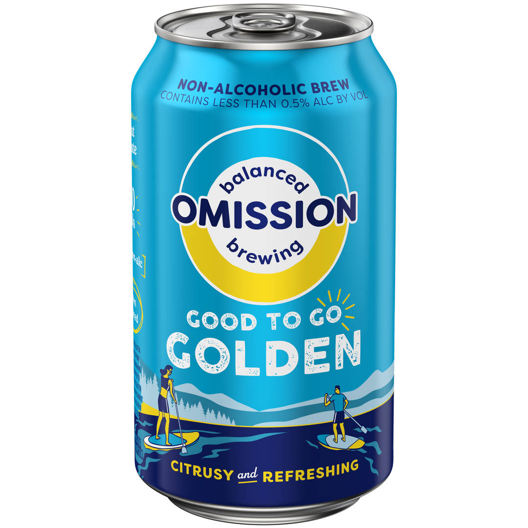Omission Good to Go Golden Malt Beverage 12 fl oz Can