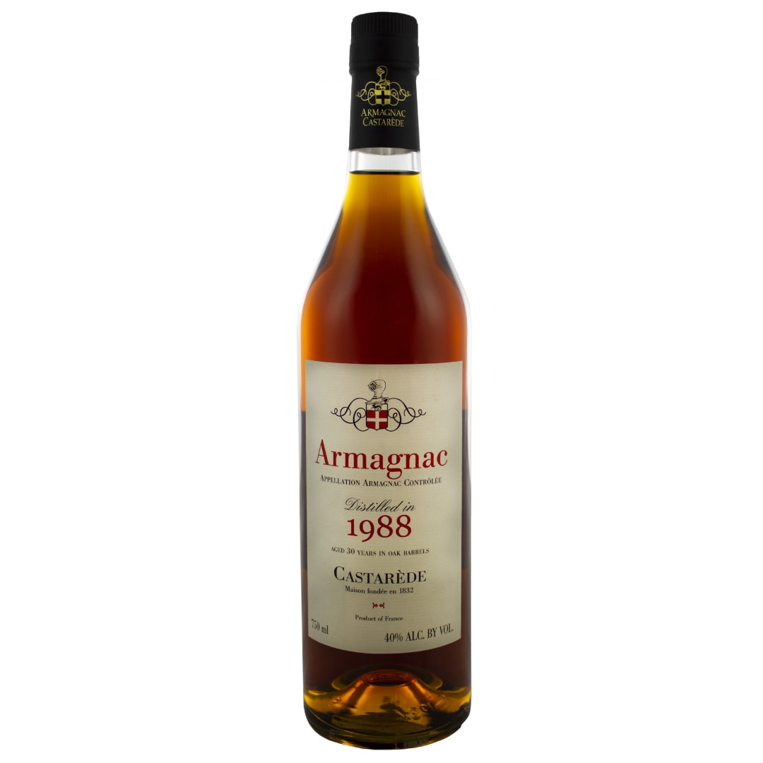 Castarede 1988 Armagnac 750ml 80 Proof