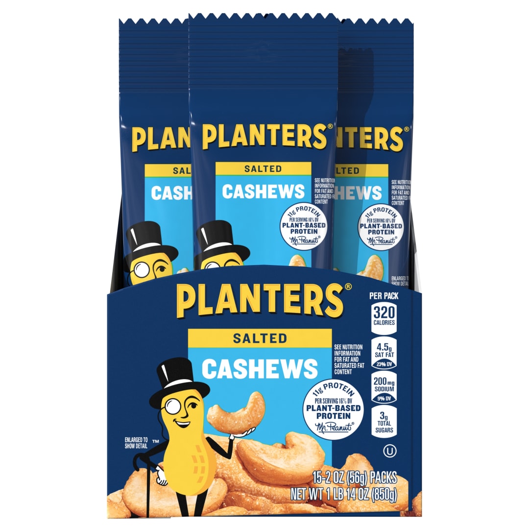 PLANTERS Salted Cashews