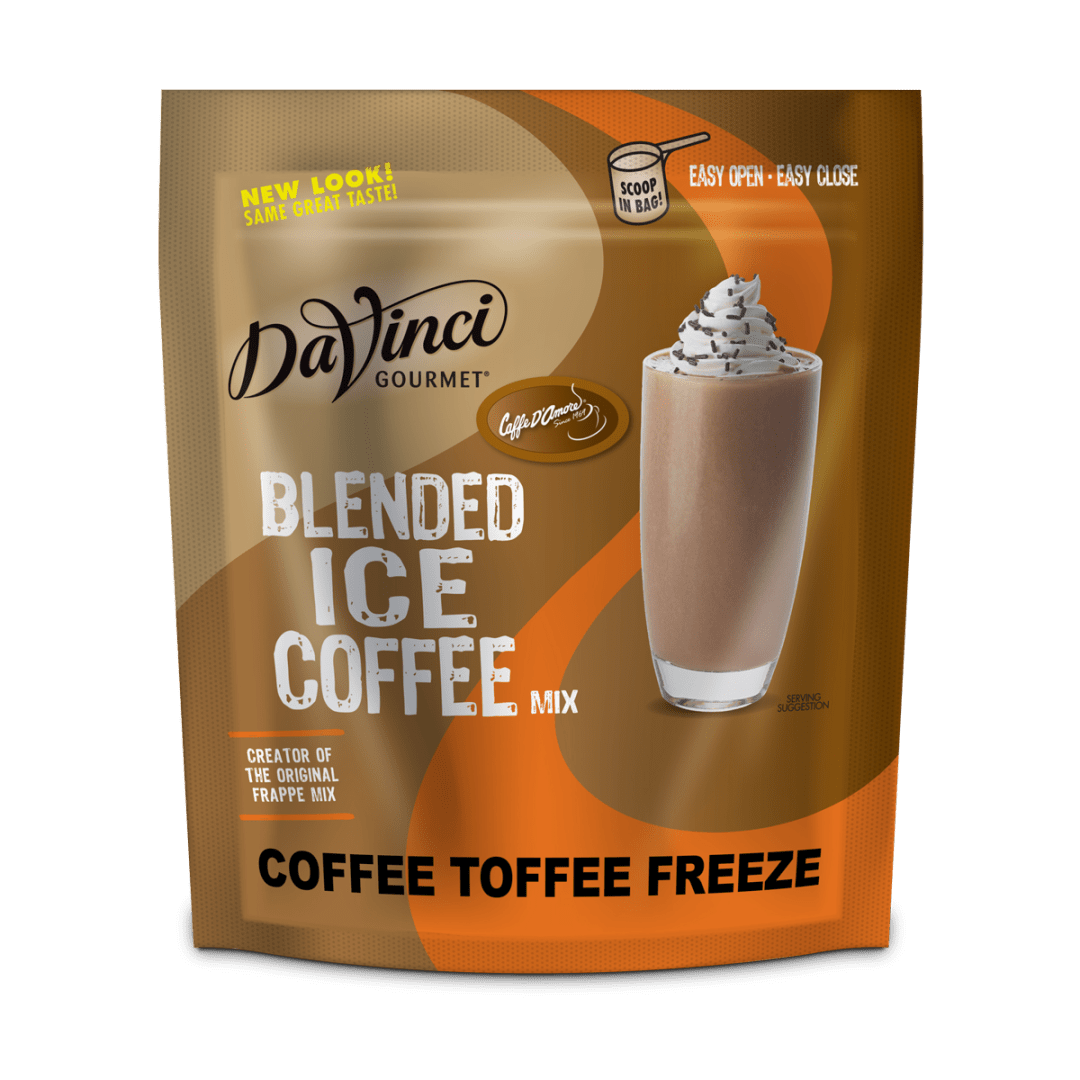 DaVinci Gourmet Coffee Toffee Freeze, 5 x 2.75 lb