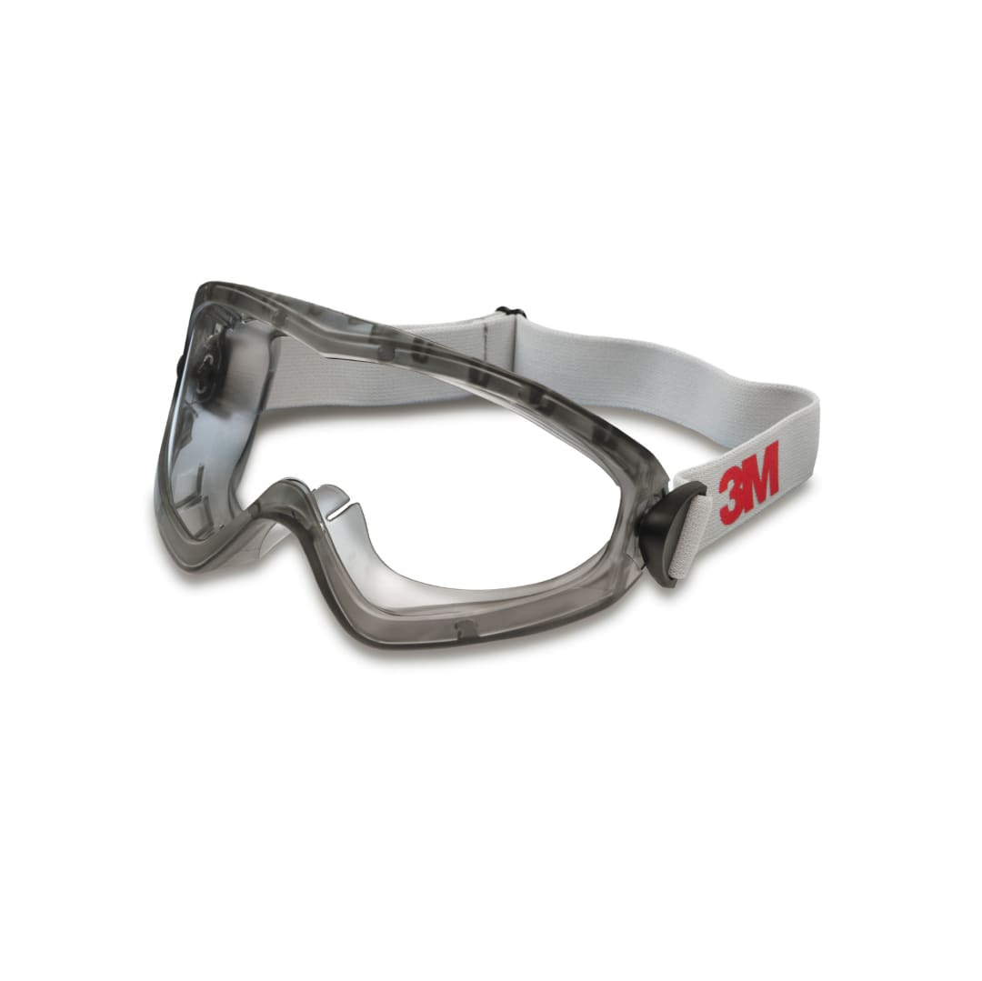 3M™ İş Güvenliği Koruyucu Gözlükler 2890 Serisi, Dolaylı Havalandırmalı, Çizilmeye Dayanıklı / Buğu Önleyici, Şeffaf Polikarbonat Lens, 2890