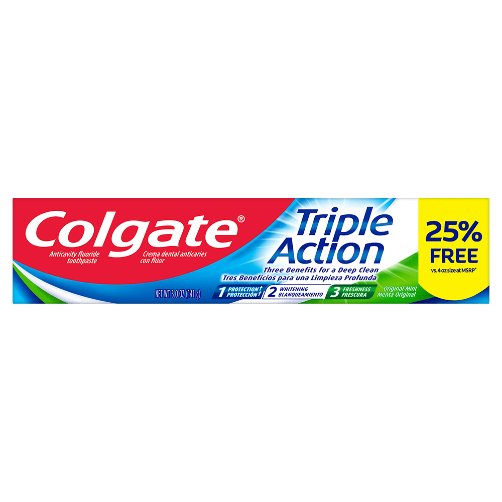 Colgate Triple Action Toothpaste 5.0 OZ