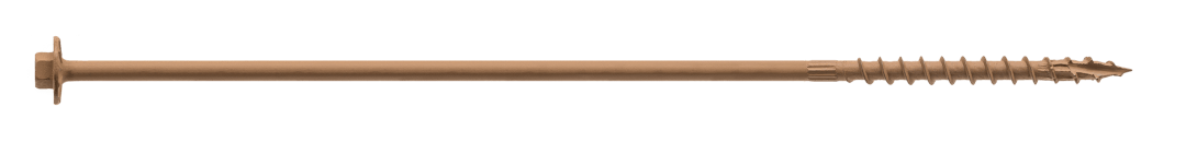 Simpson Strong-Tie SDWH191000DB-R12 Strong-Drive® SDWH™ TIMBER-HEX Screw — 0.195 in. x 10 in. 5/16 Hex, DB Coating, Tan (12-Qty)