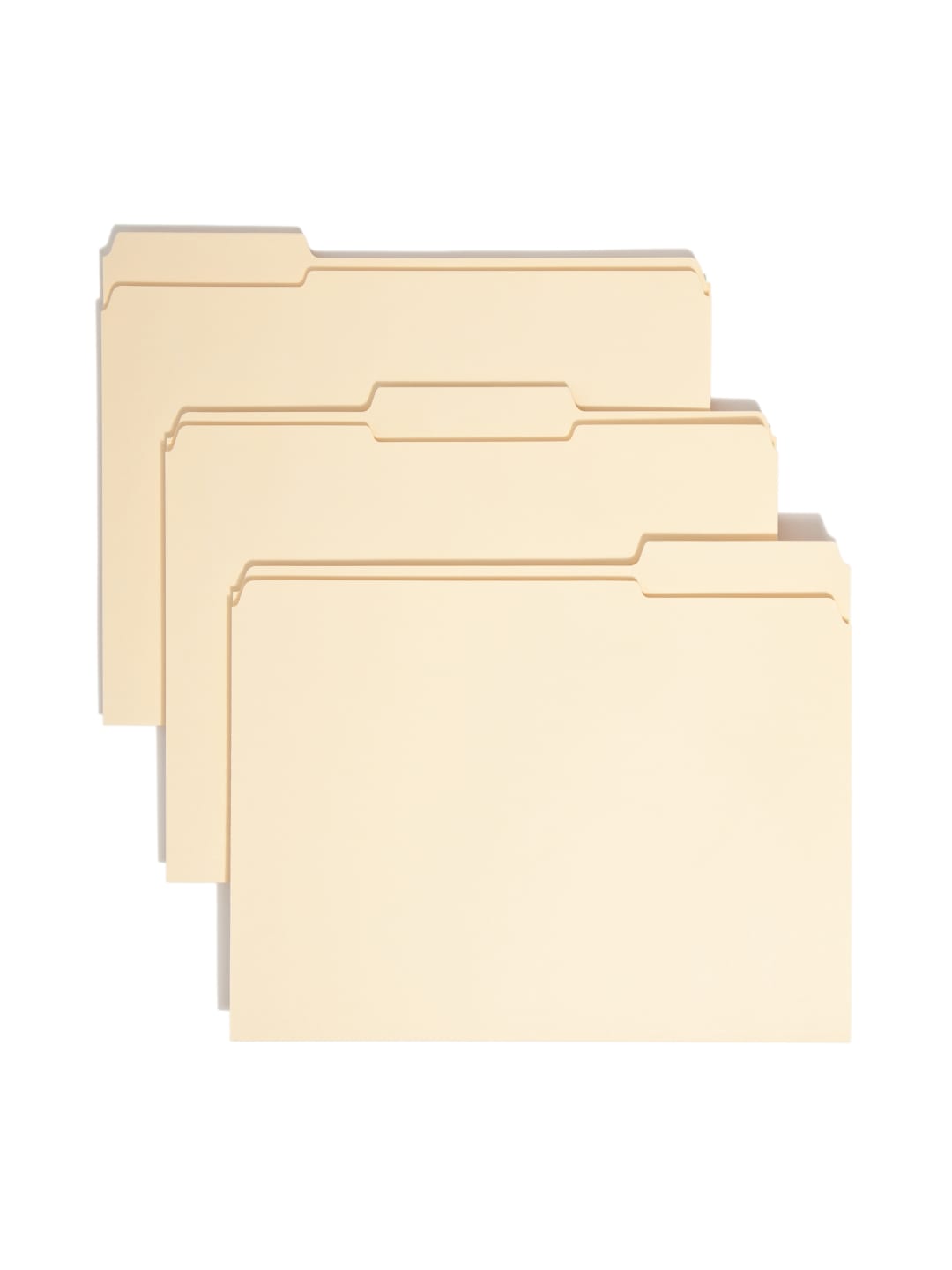 100% Recycled Reinforced Tab Fastener File Folders