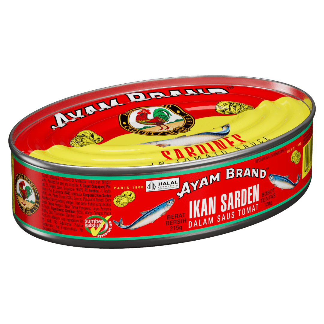 Sardines in Tomato Sauce Oval 48x215g