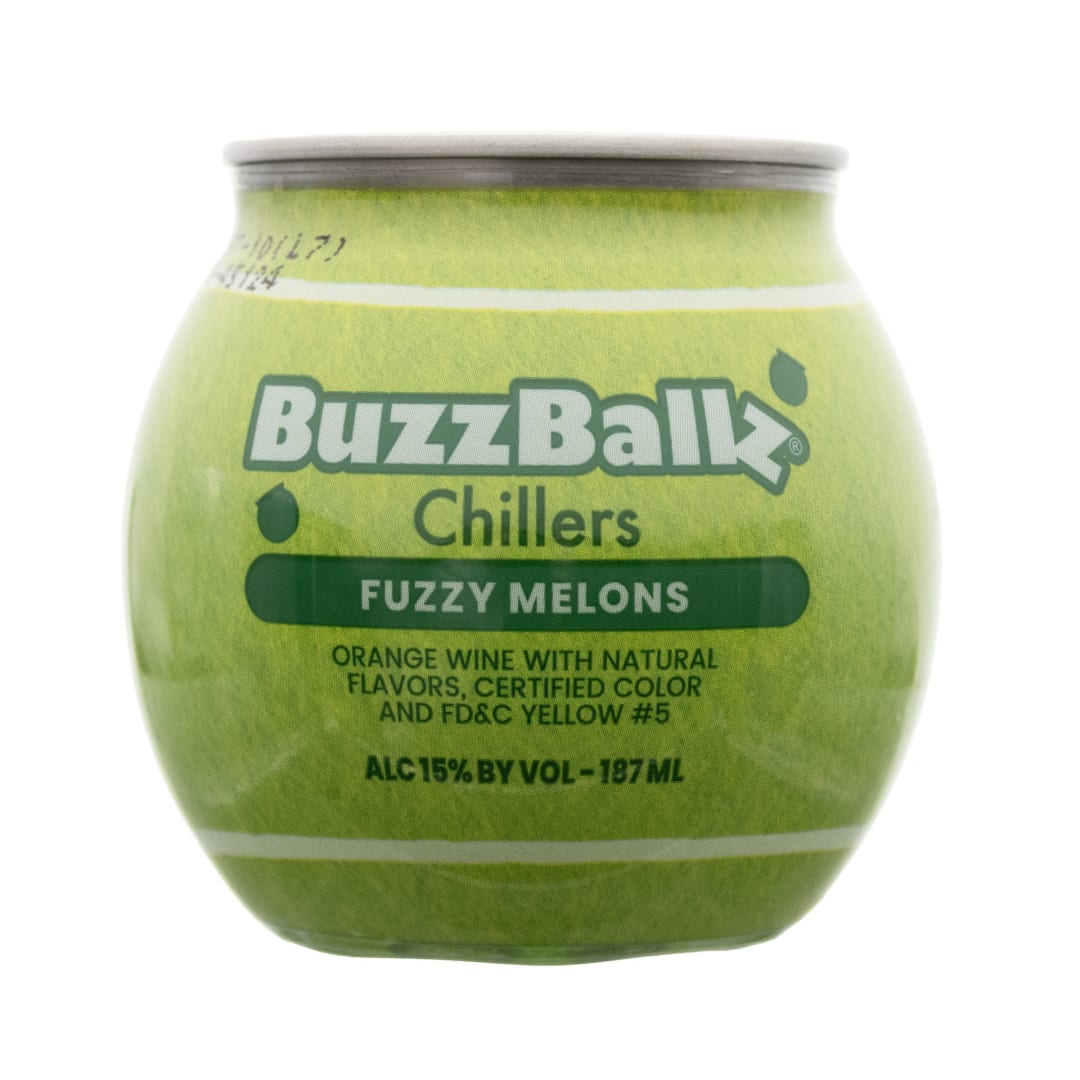 BuzzBallz Fuzzy Melons Wine Cocktail 187ml 30 Proof