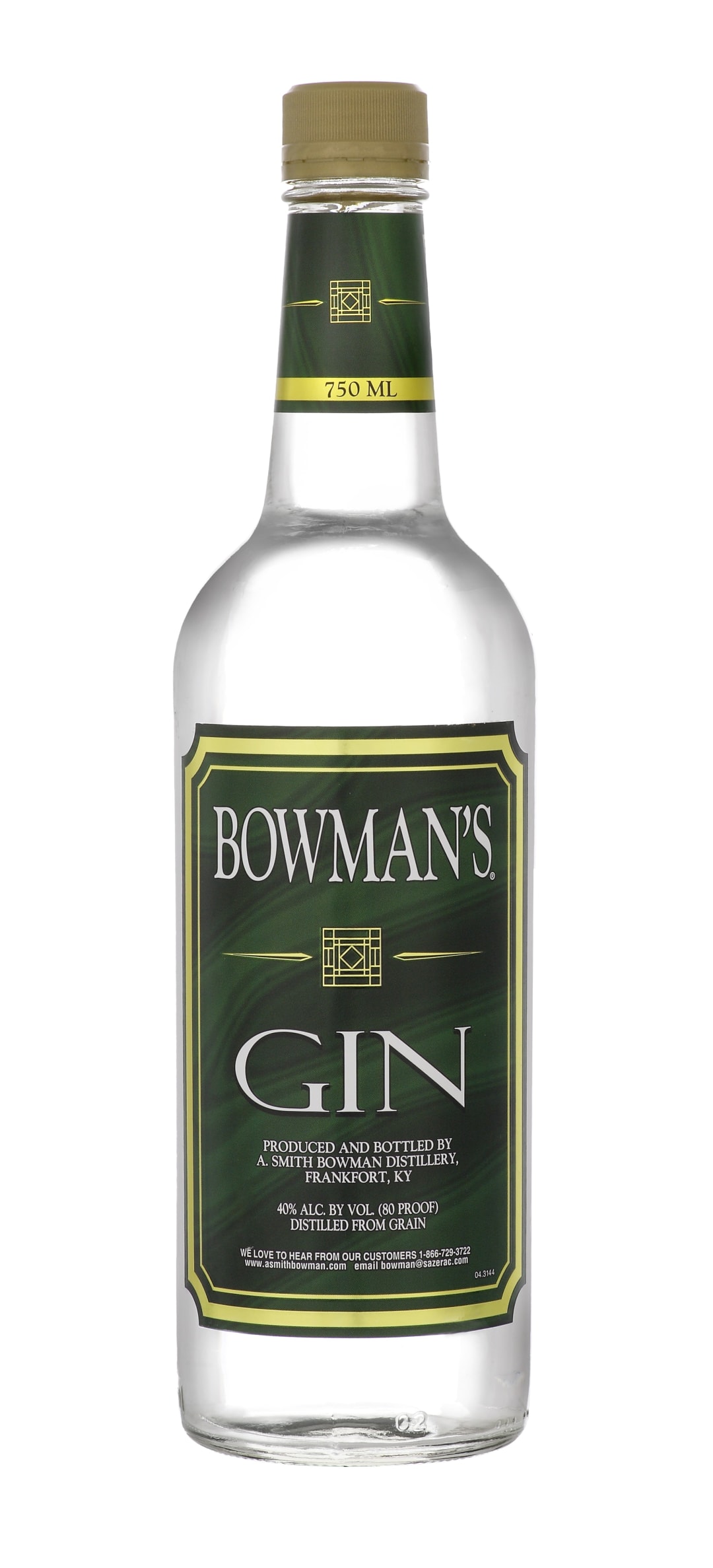 Bowman's Gin 750ml 80 Proof