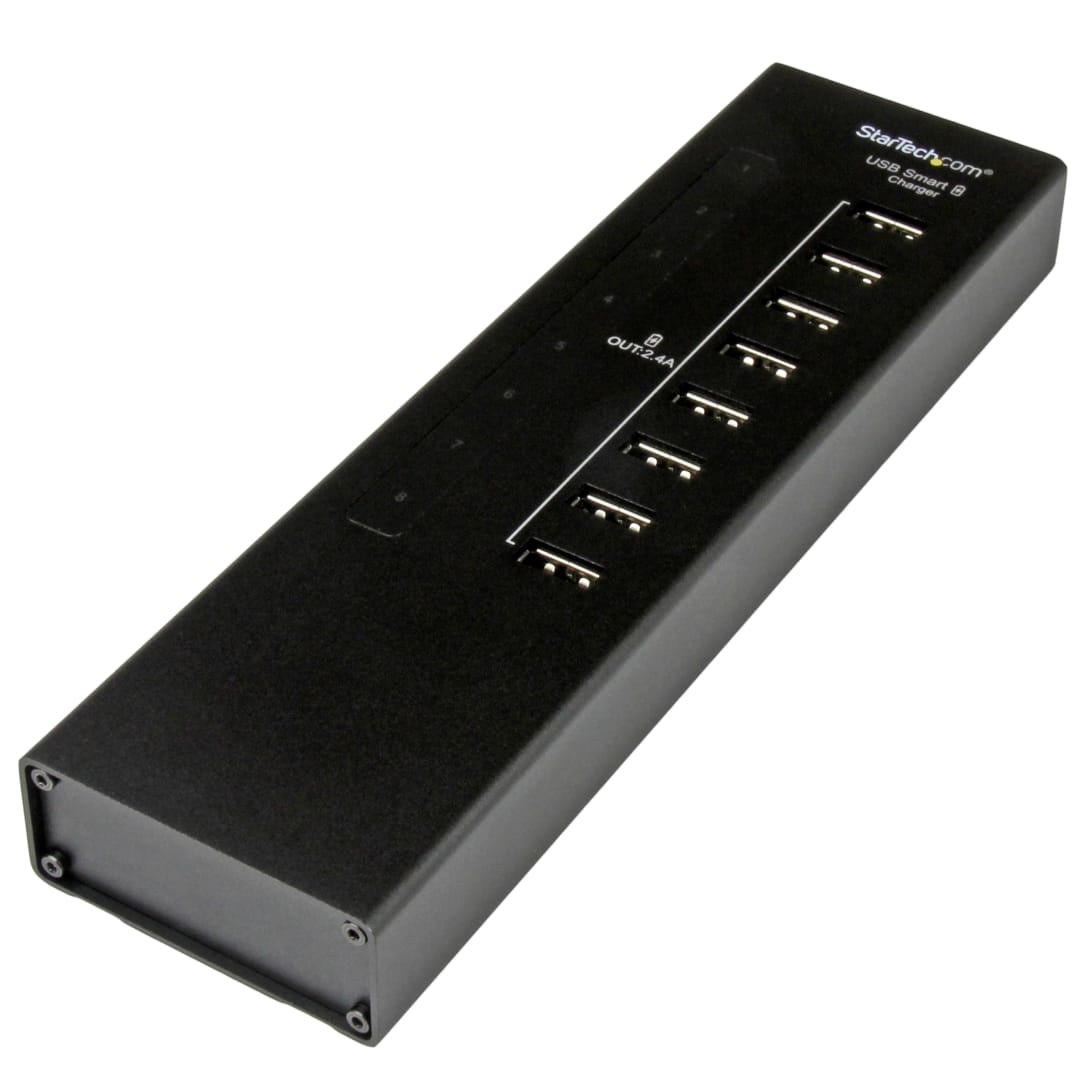 8 Port USB Dedicated Charging Station 8x 2 4A