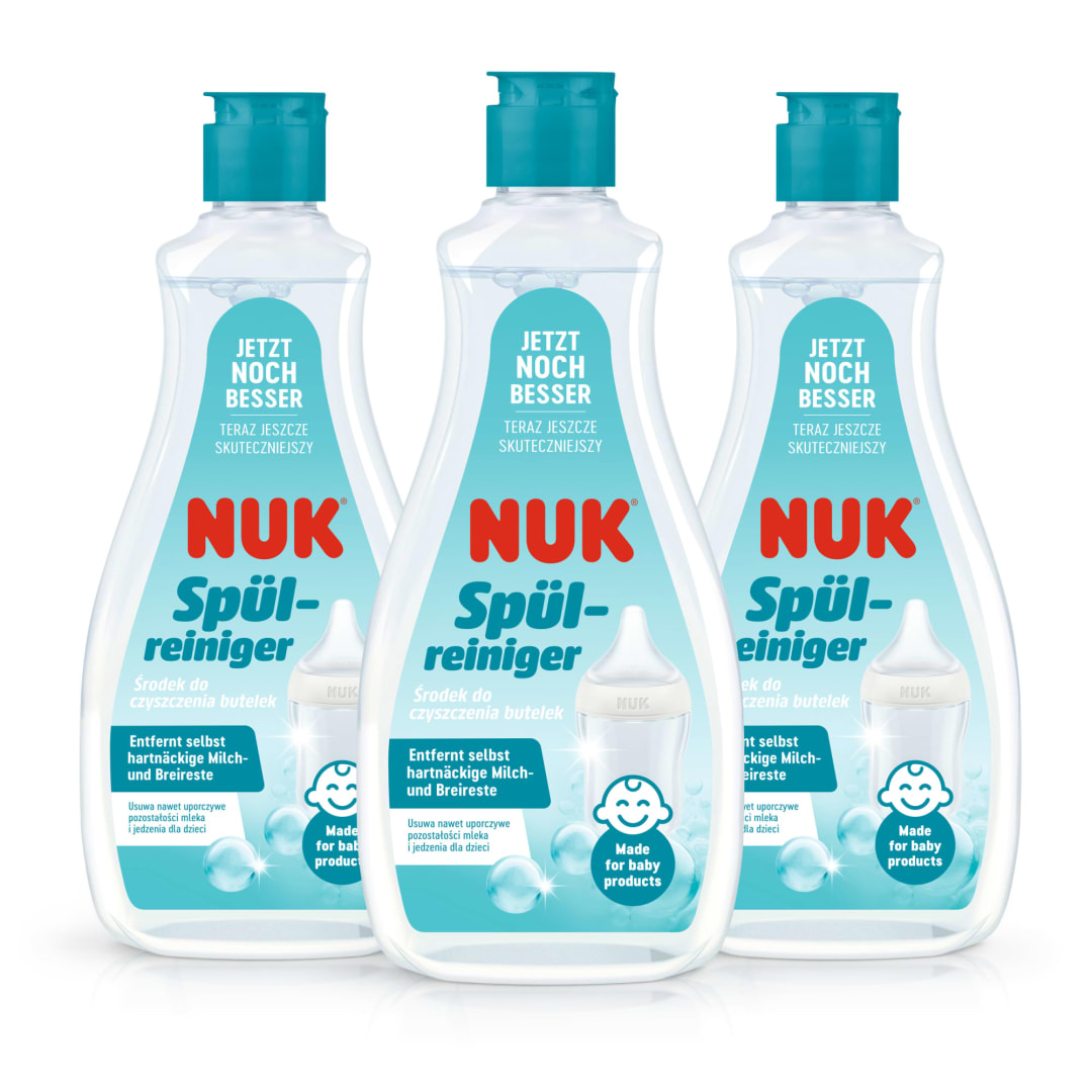 NUK BOTTLE CLEANSER SET 3PCS TIMELESS 24