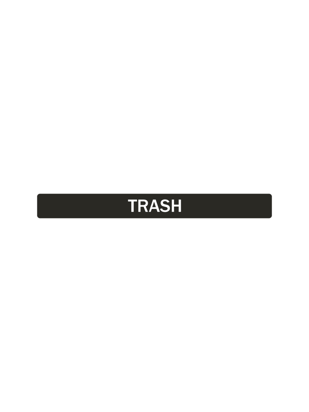  ASPYRE - Label - Trash - Black-White