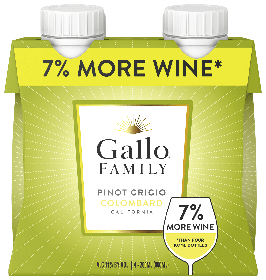 Gallo Family Vineyards Pinot Grigio Tetra 4pk