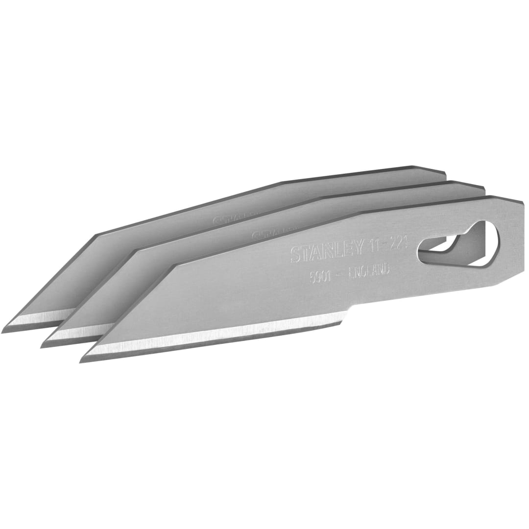 Lames de couteau fines STANLEY® (paquet de 3)