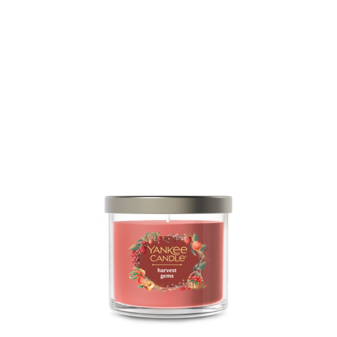 Yankee Candle Harvest Gems, 4.3 oz Small Tumbler Candle with up to 40 Hour Burn Time