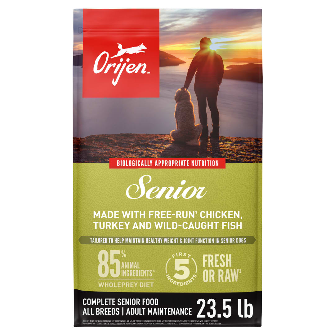 ORIJEN Grain Free High Protein Dry Dog Food Senior Recipe