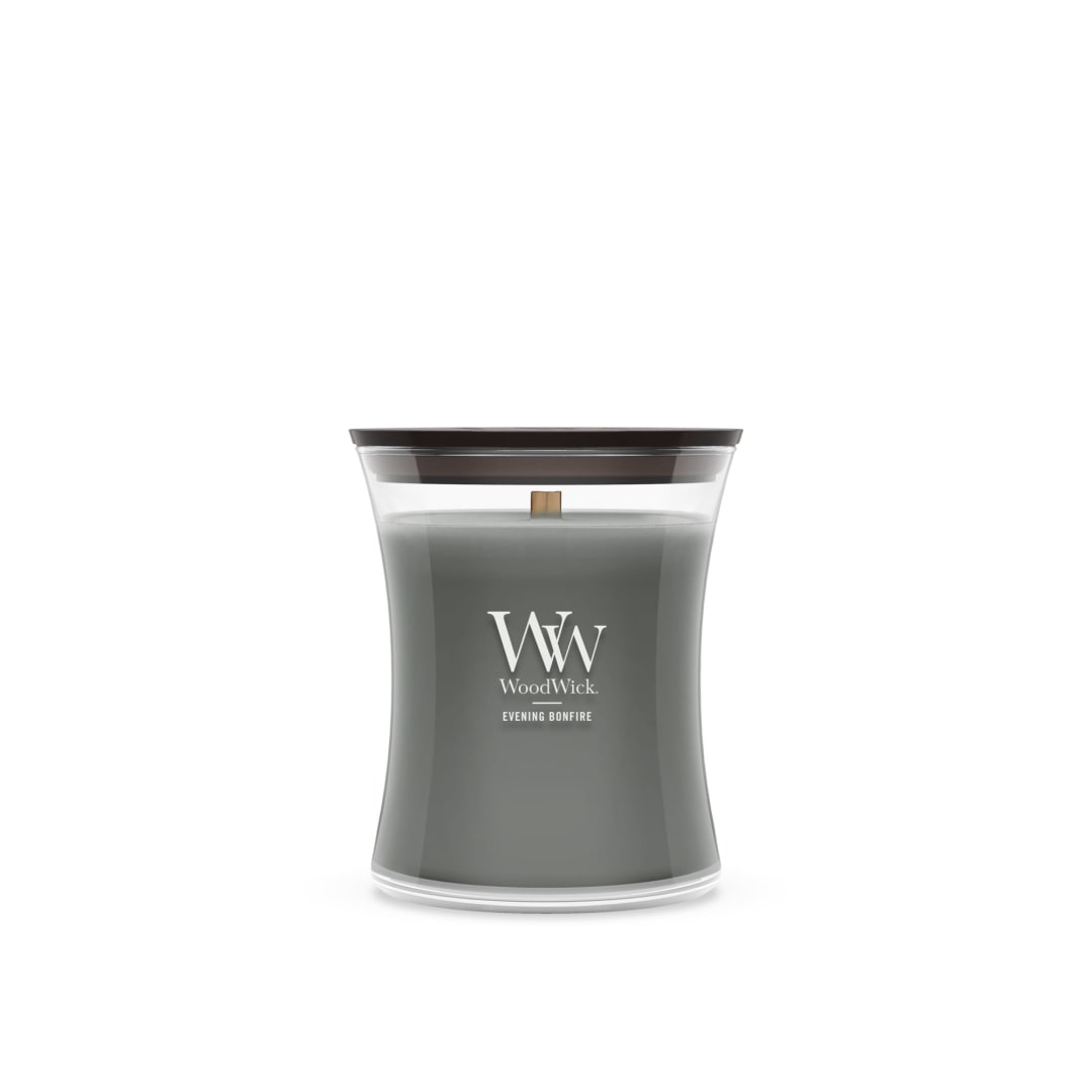 WoodWick Evening Bonfire Medium Hourglass Candle