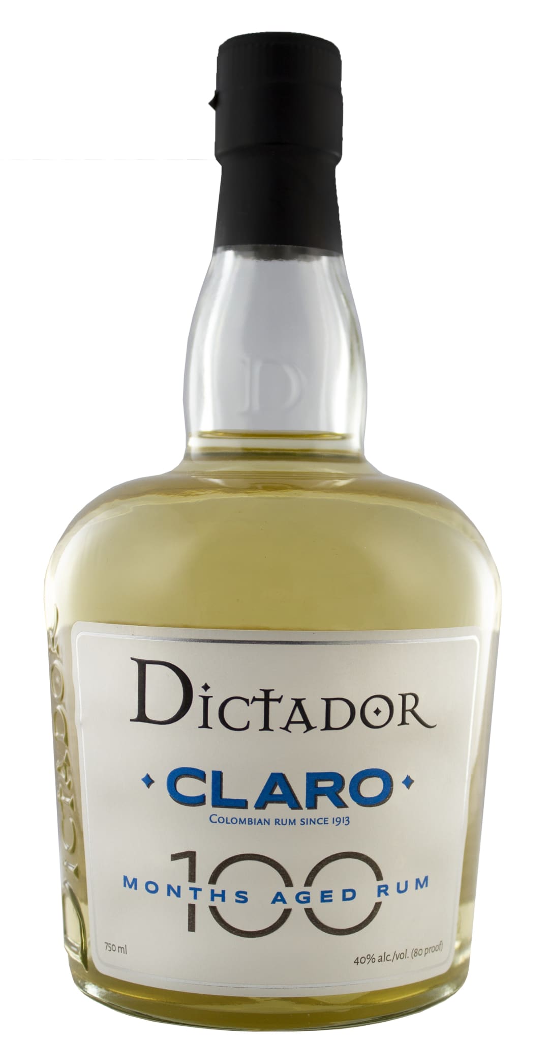 Dictador Claro 100 Months Aged Colombian Rum 750ml 80 Proof
