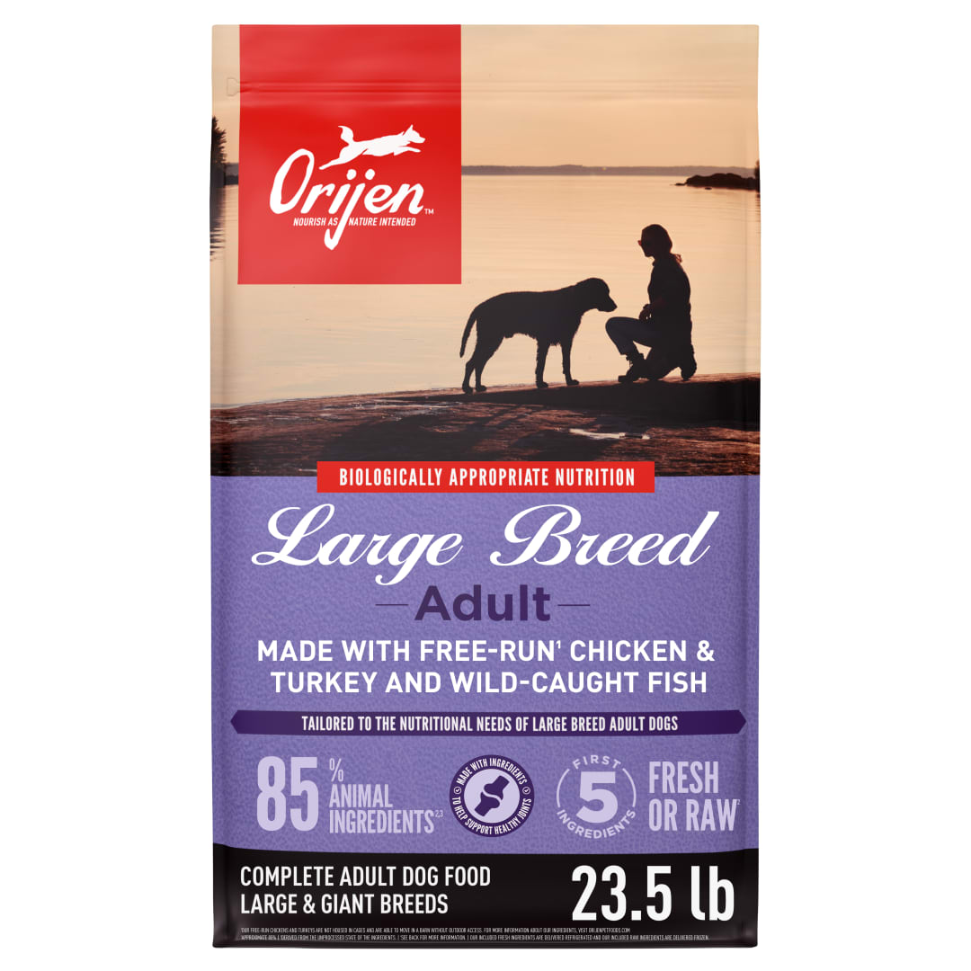 ORIJEN Grain Free High Protein Dry Dog Food Large Breed Adult Recipe