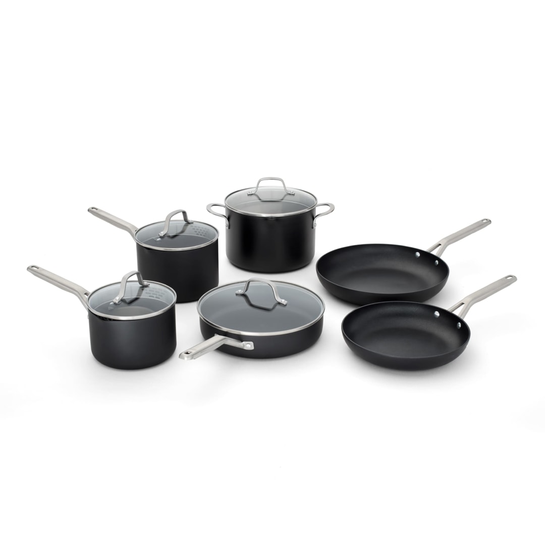 Calphalon® Hard-Anodized Nonstick 10-Piece Cookware Set