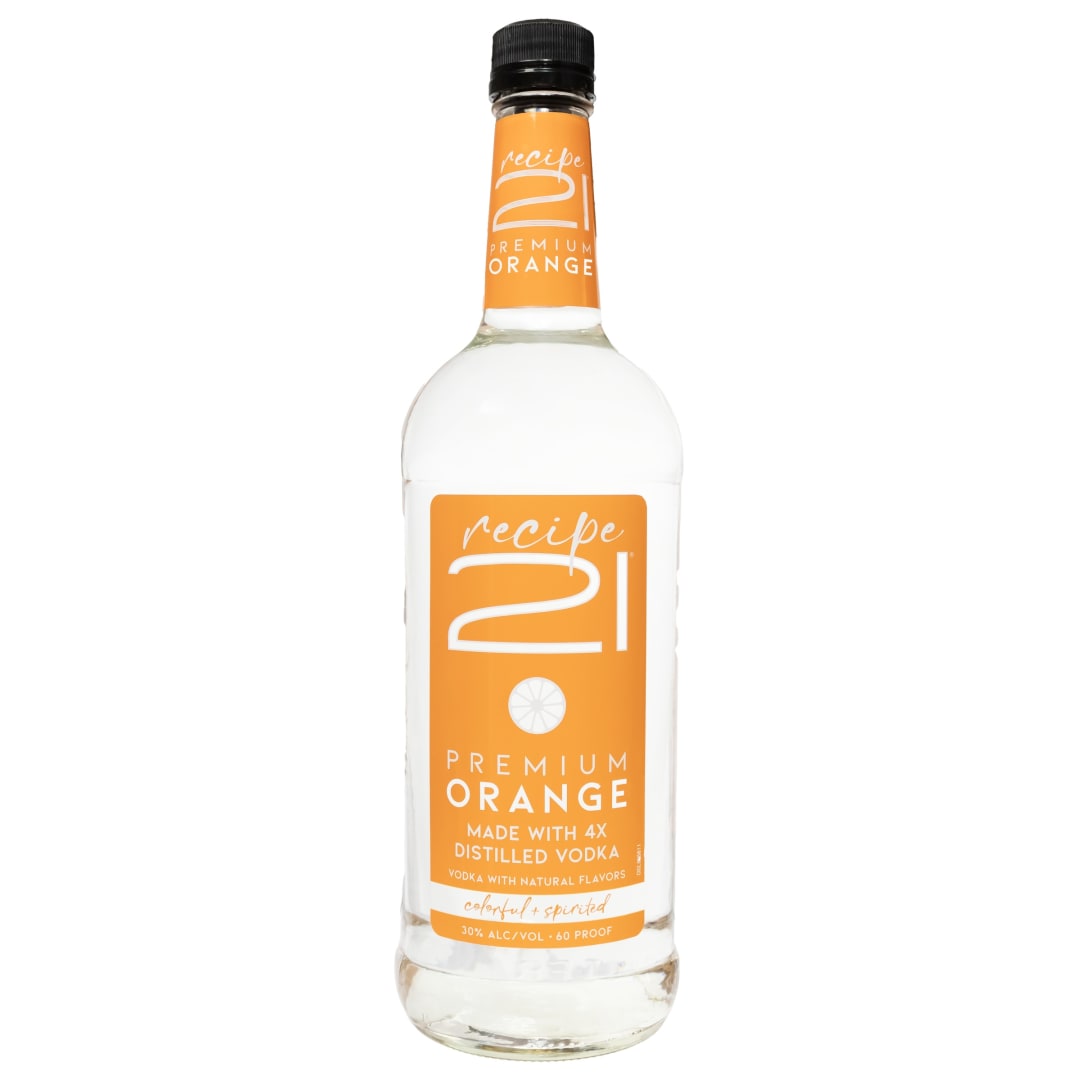 Recipe 21 Orange Vodka 1L 60 Proof