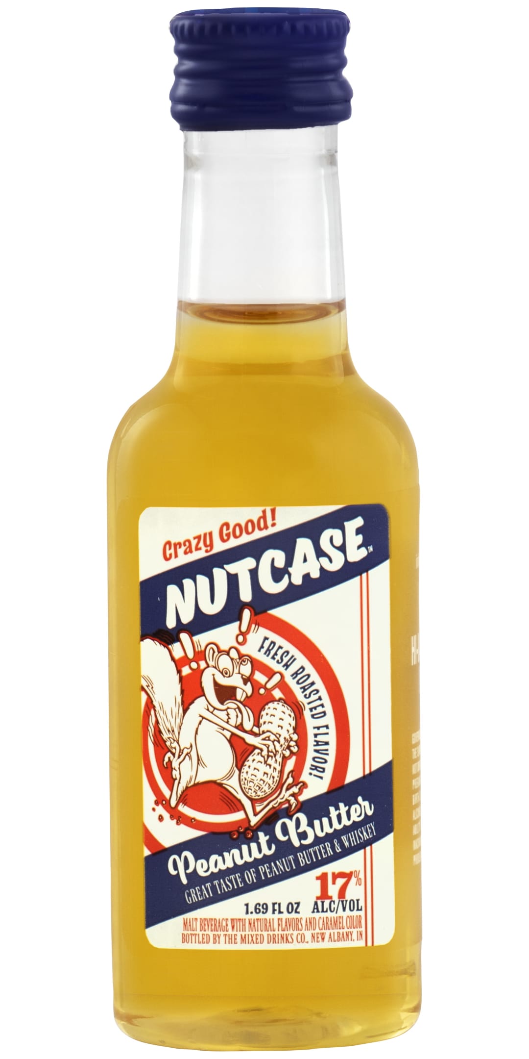 Nutcase Peanut Butter Whiskey Malt Beverage 50ml 34 Proof