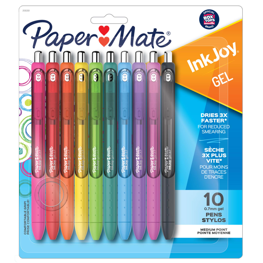 PM INKJOY GEL .7 10CT F-AST RFID REPACK